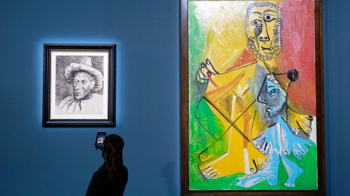 Dražba jedenácti obrazů Picassa vynesla přes 100 milionů dolarů